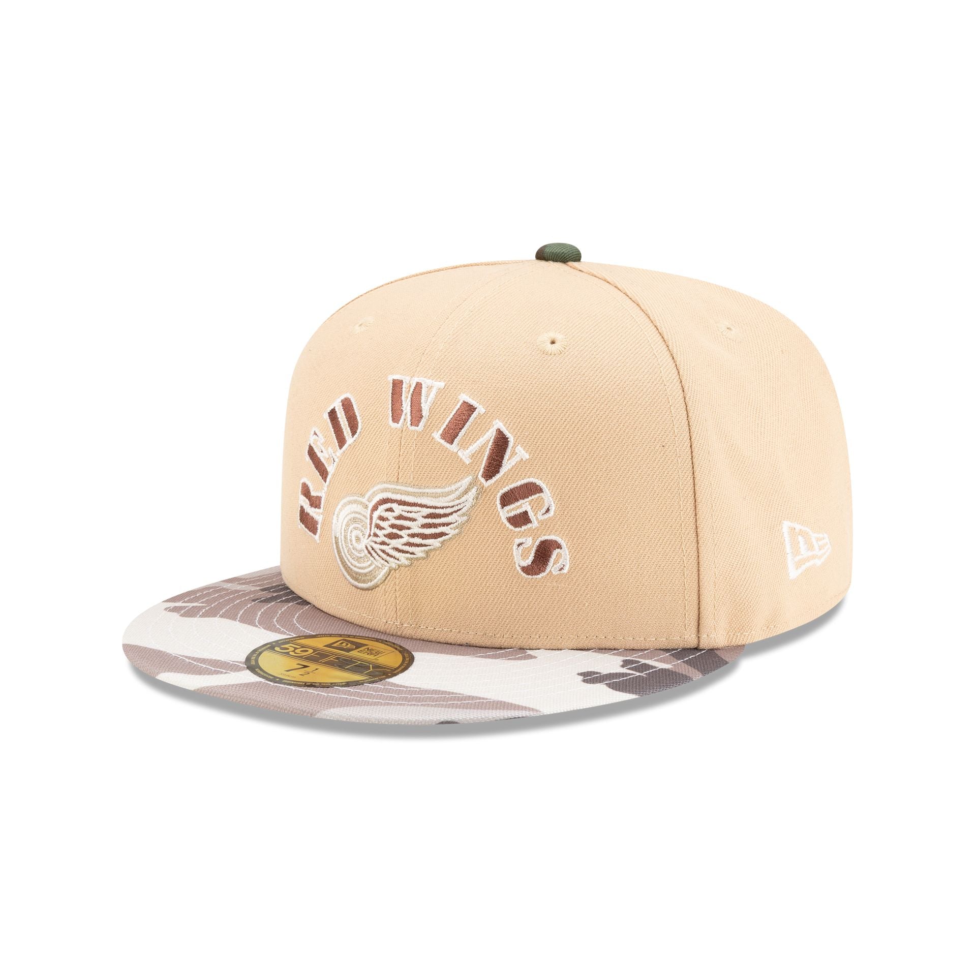 Detroit Red Wings Retro Camo 59FIFTY Fitted Hat