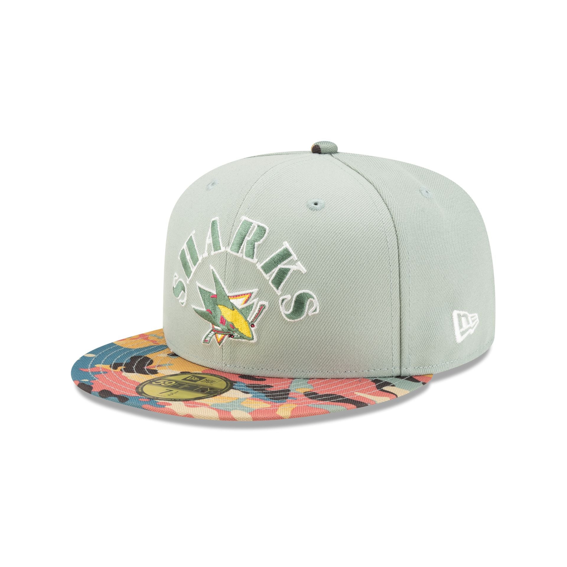 San Jose Sharks Retro Everest Camo 59FIFTY Fitted Hat