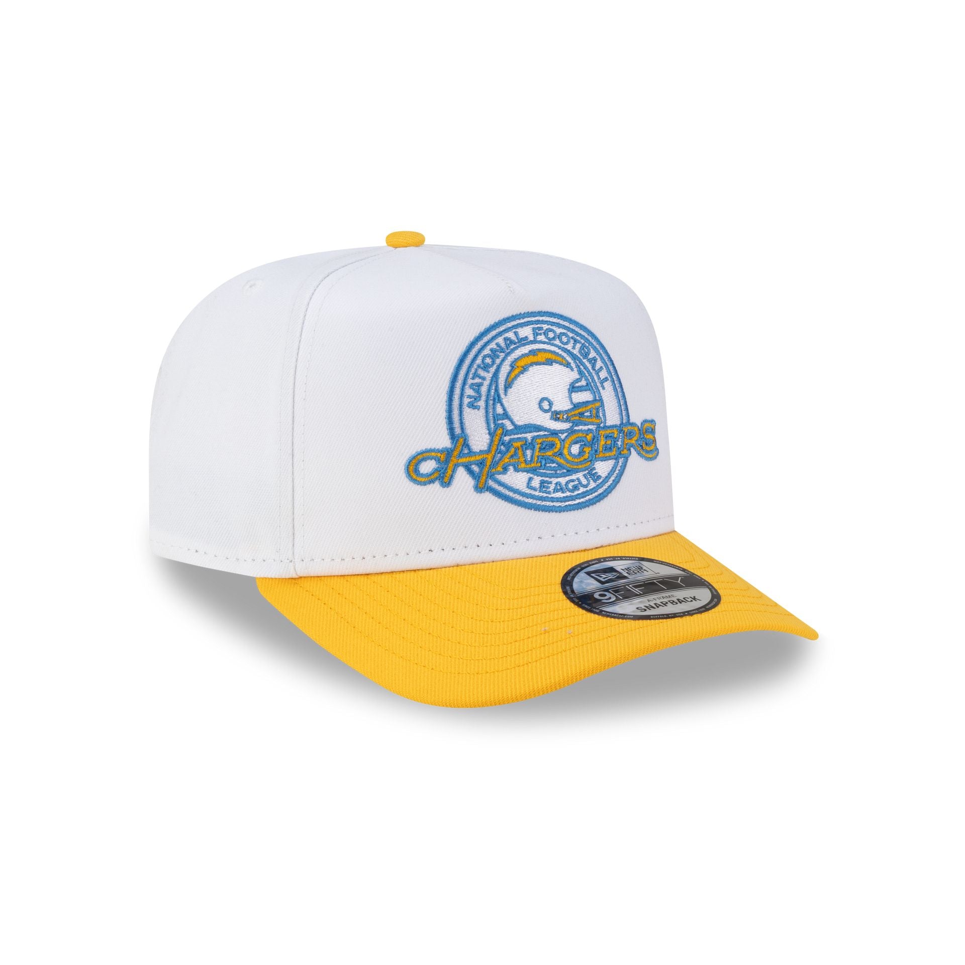 Los Angeles Chargers Crest 9FIFTY A-Frame Snapback Hat