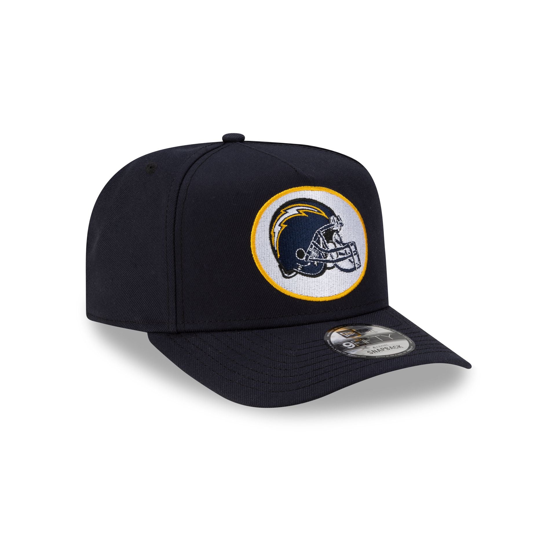 Los Angeles Chargers Navy Helmet 9FIFTY A-Frame Snapback Hat