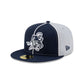Dallas Cowboys Two-Tone Pinwheel 59FIFTY Fitted Hat