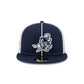 Dallas Cowboys Two-Tone Pinwheel 59FIFTY Fitted Hat