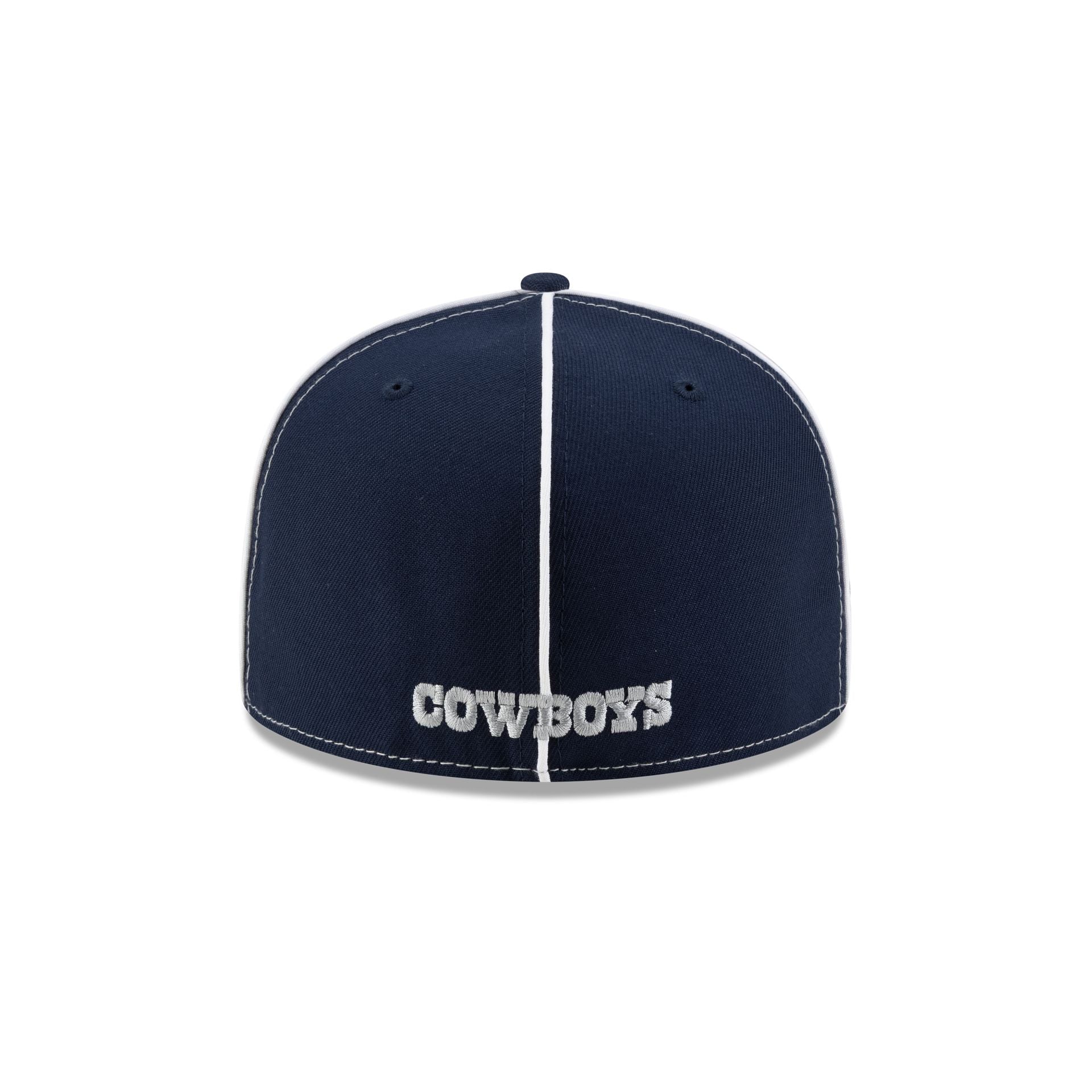 Dallas Cowboys Two-Tone Pinwheel 59FIFTY Fitted Hat