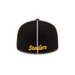 Pittsburgh Steelers Two-Tone Pinwheel 59FIFTY Fitted Hat