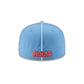 Oilers Two-Tone Pinwheel 59FIFTY Fitted Hat