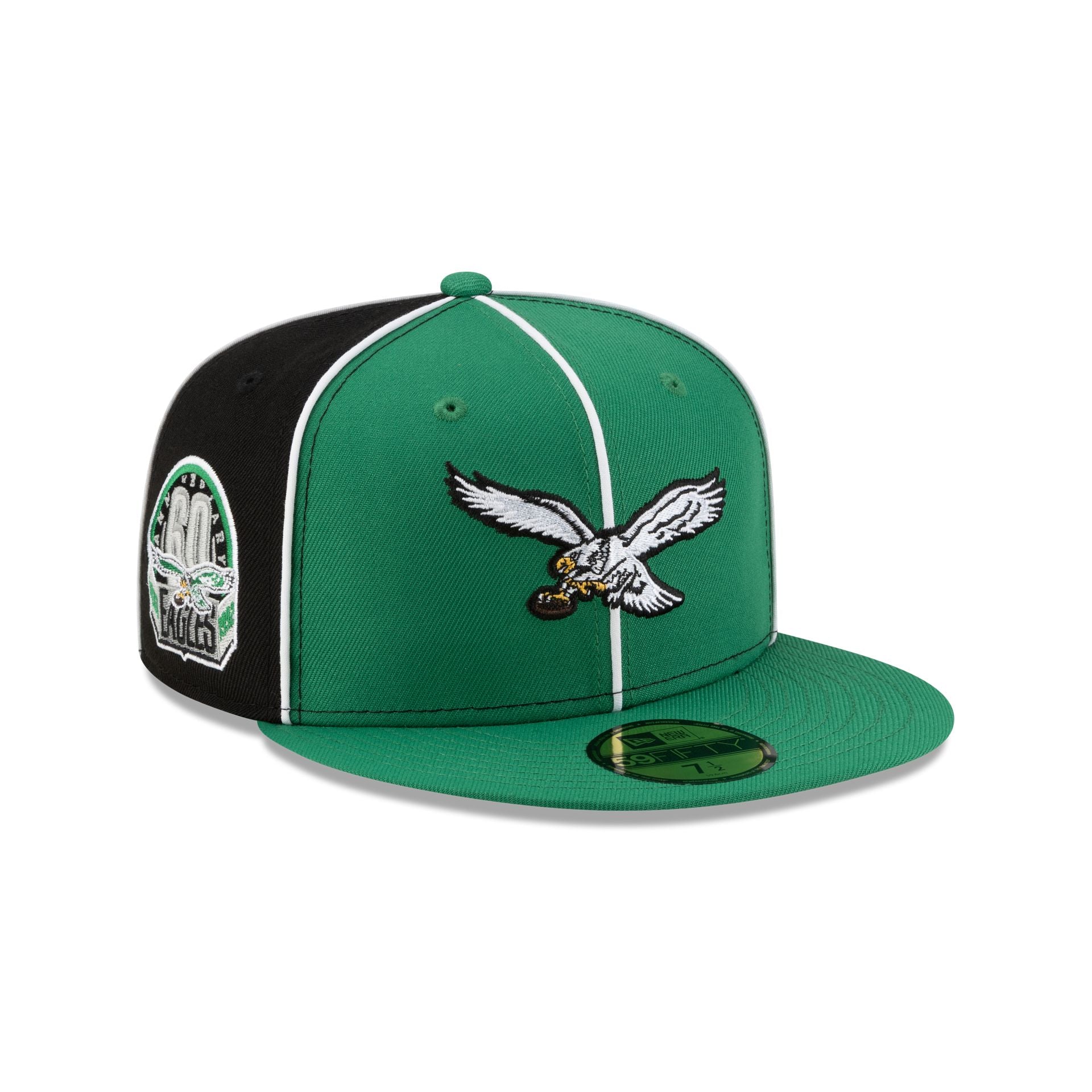Philadelphia Eagles Two-Tone Pinwheel 59FIFTY Fitted Hat – New Era Cap