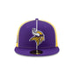 Minnesota Vikings Two-Tone Pinwheel 59FIFTY Fitted Hat