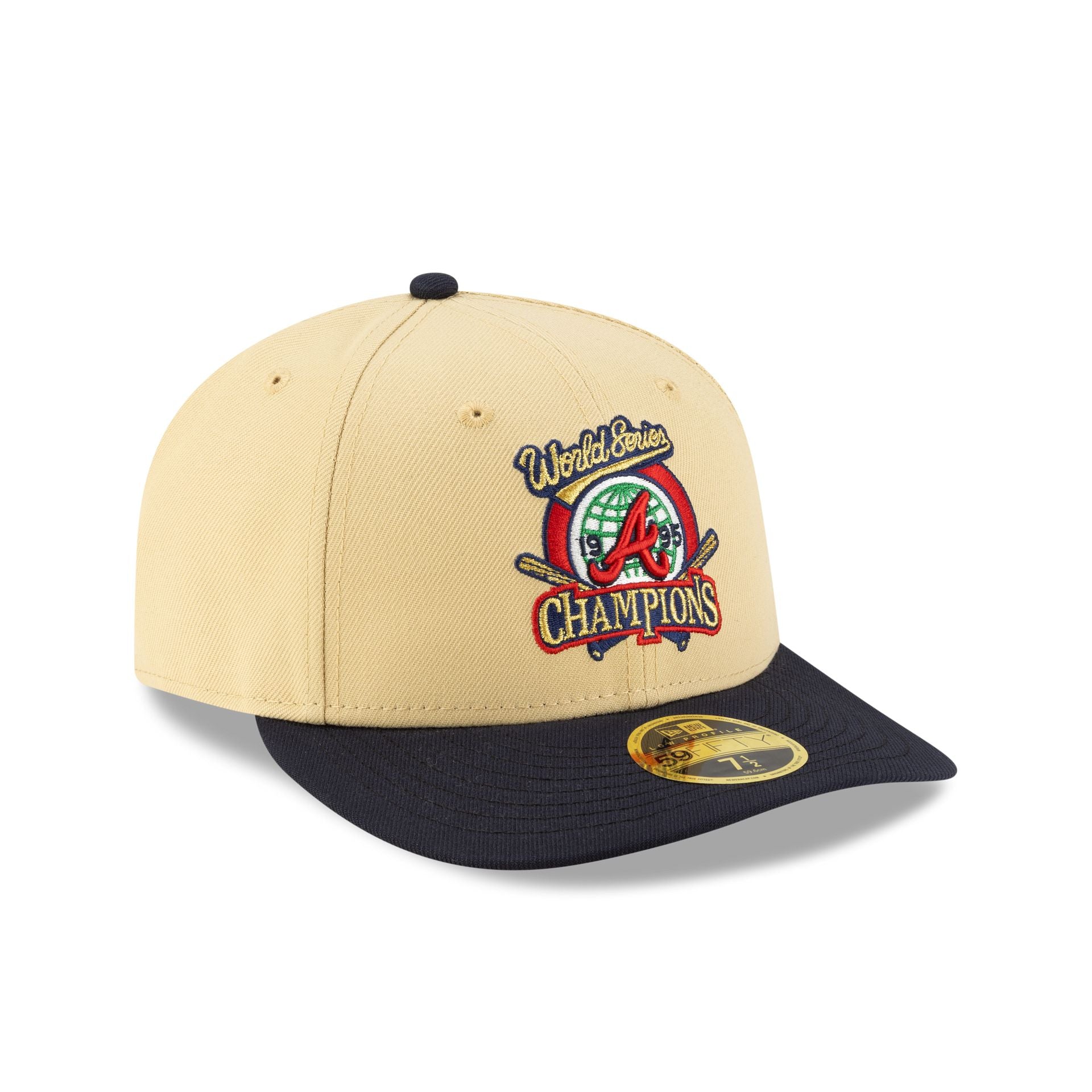 Atlanta Braves World Series Low Profile 59FIFTY Fitted Hat – New