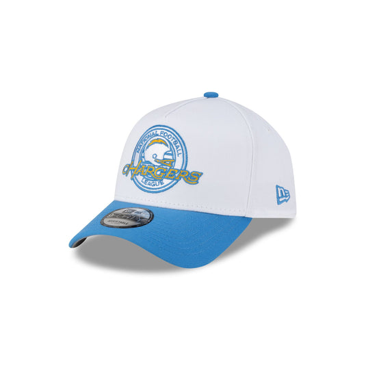 Los Angeles Chargers Crest 9FORTY A-Frame Snapback Hat - New Era Cap