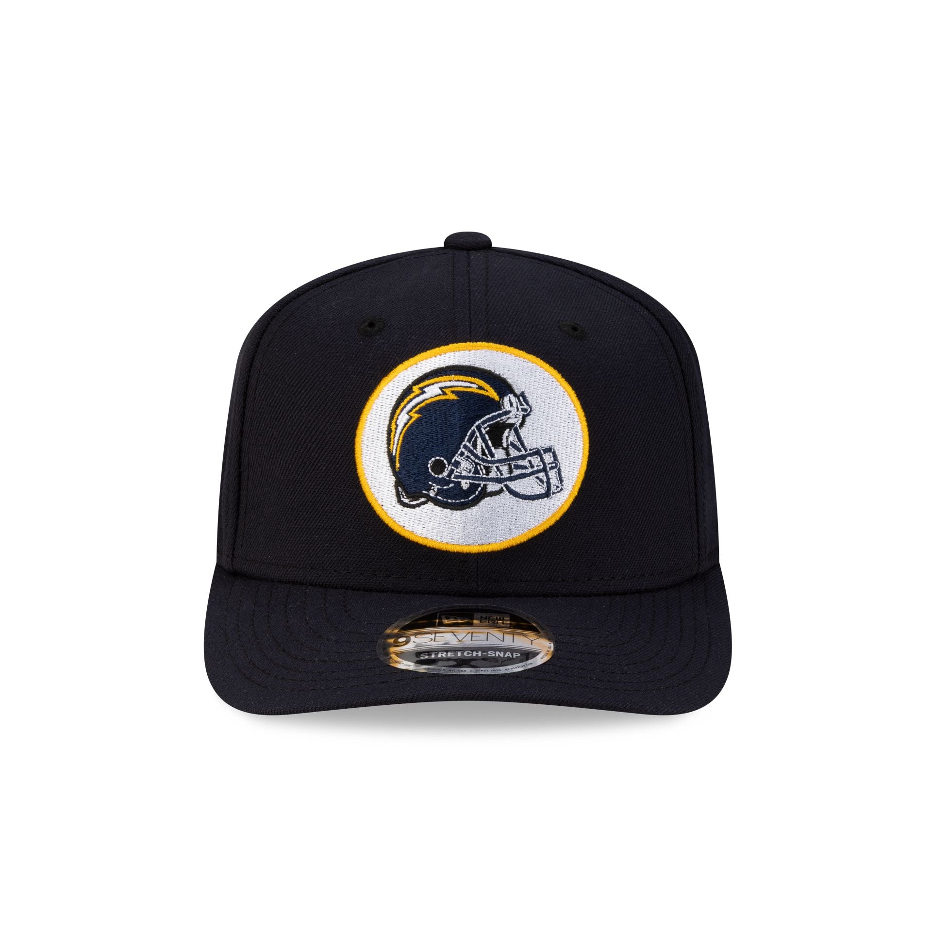 Los Angeles Chargers Navy Helmet 9SEVENTY Stretch-Snap Hat