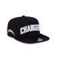 Los Angeles Chargers Wordmark Navy Golfer Adjustable Hat