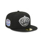 Los Angeles Kings Alt Black 59FIFTY Fitted Hat