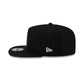 Boston Red Sox Upside Down Logo Black 9FIFTY A-Frame Snapback Hat