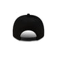 Boston Red Sox Upside Down Logo Black 9FIFTY A-Frame Snapback Hat