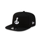 Philadelphia Phillies Upside Down Logo Black 9FIFTY A-Frame Snapback Hat