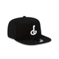 Philadelphia Phillies Upside Down Logo Black 9FIFTY A-Frame Snapback Hat