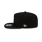San Francisco Giants Upside Down Logo Black 9FIFTY A-Frame Snapback Hat