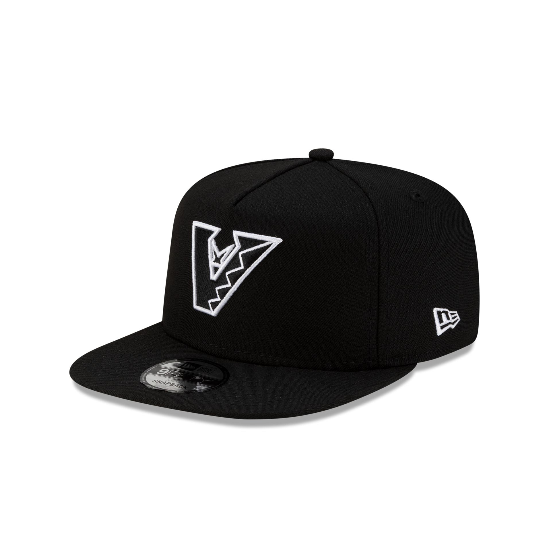 Arizona Diamondbacks Upside Down Logo Black 9FIFTY A-Frame Snapback Hat