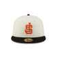 San Francisco Giants Upside Down Logo Chrome 59FIFTY Fitted Hat