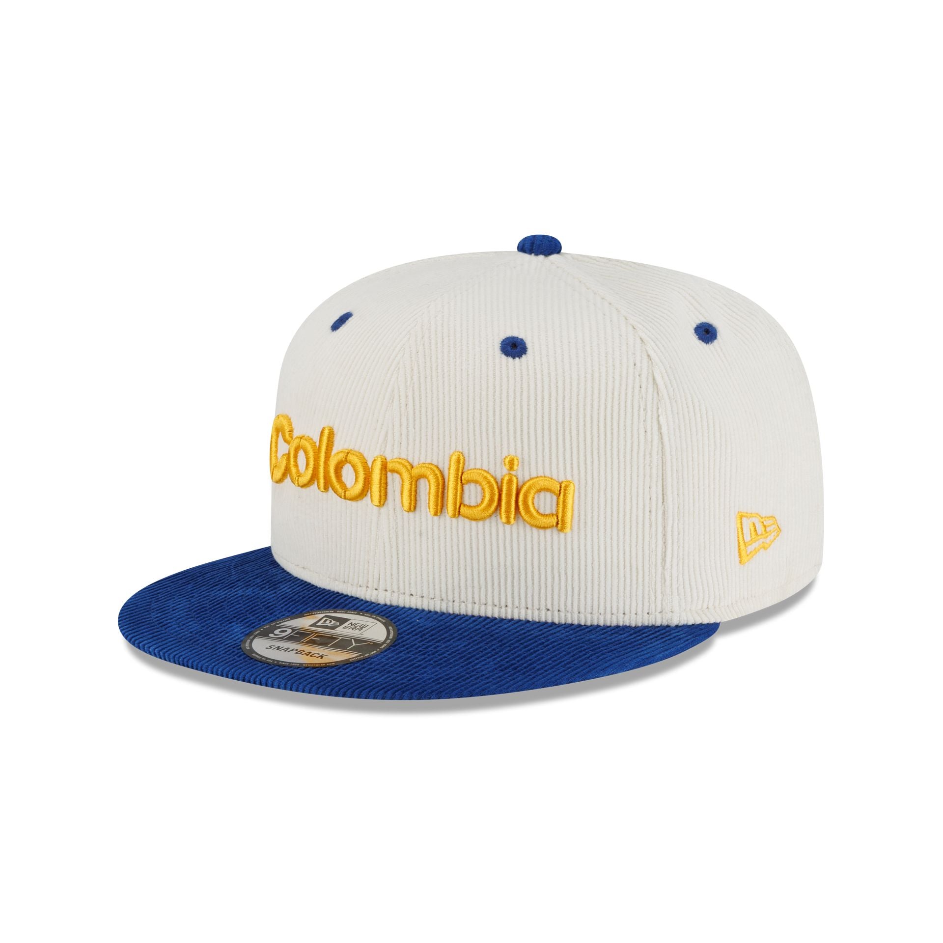 Colombia 2025 World Baseball Classic Corduroy 9FIFTY Snapback Hat