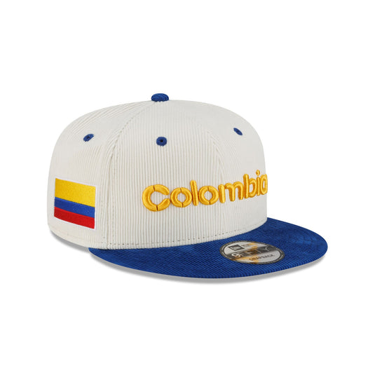 Colombia 2025 World Baseball Classic Corduroy 9FIFTY Snapback Hat - New Era Cap