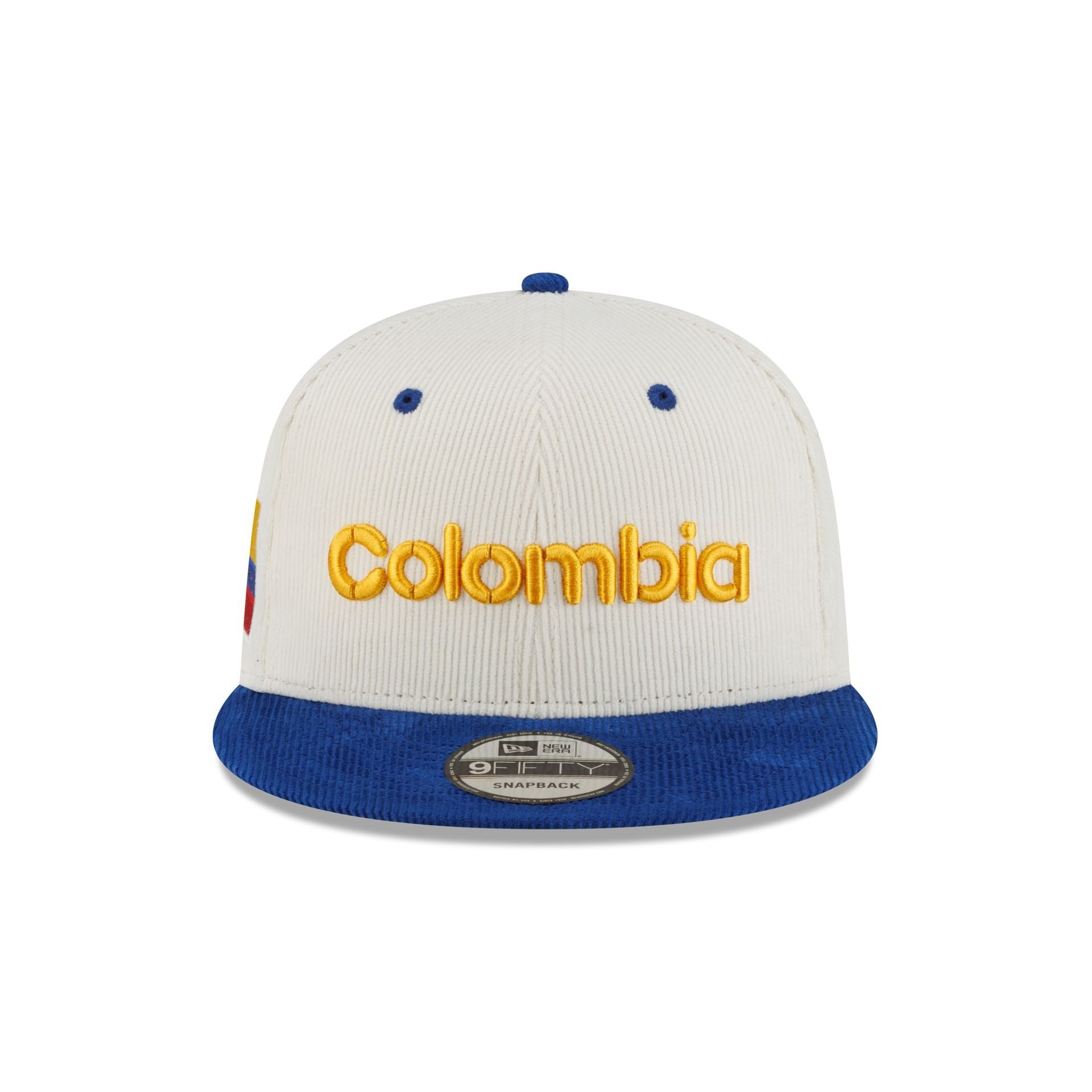Colombia 2025 World Baseball Classic Corduroy 9FIFTY Snapback Hat