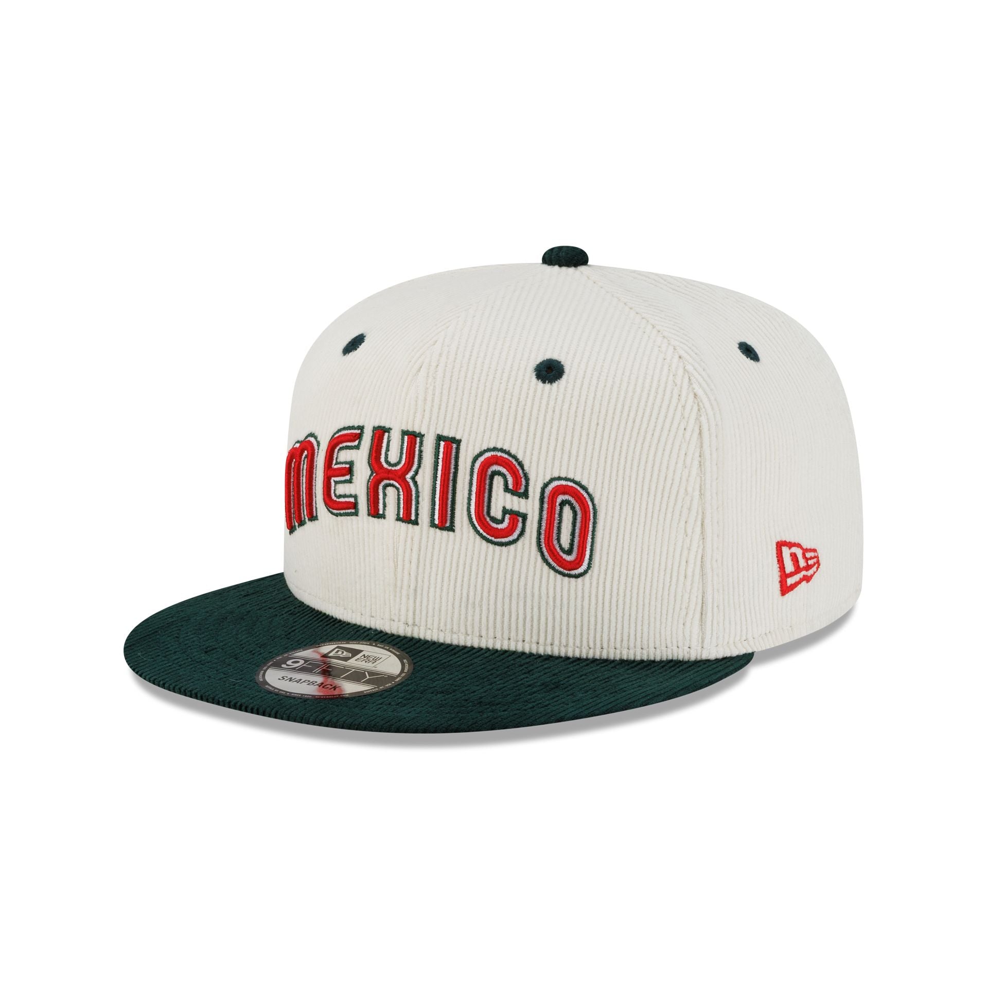 Mexico 2025 World Baseball Classic Corduroy 9FIFTY Snapback Hat