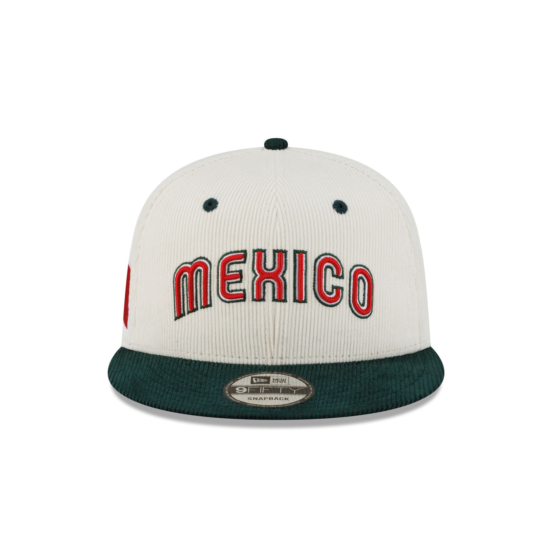 Mexico 2025 World Baseball Classic Corduroy 9FIFTY Snapback Hat