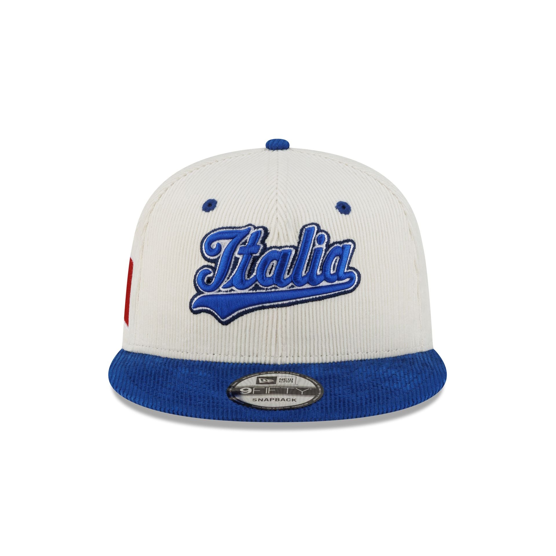 Italy 2025 World Baseball Classic Corduroy 9FIFTY Snapback Hat
