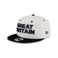 Great Britain 2025 World Baseball Classic Corduroy 9FIFTY Snapback Hat