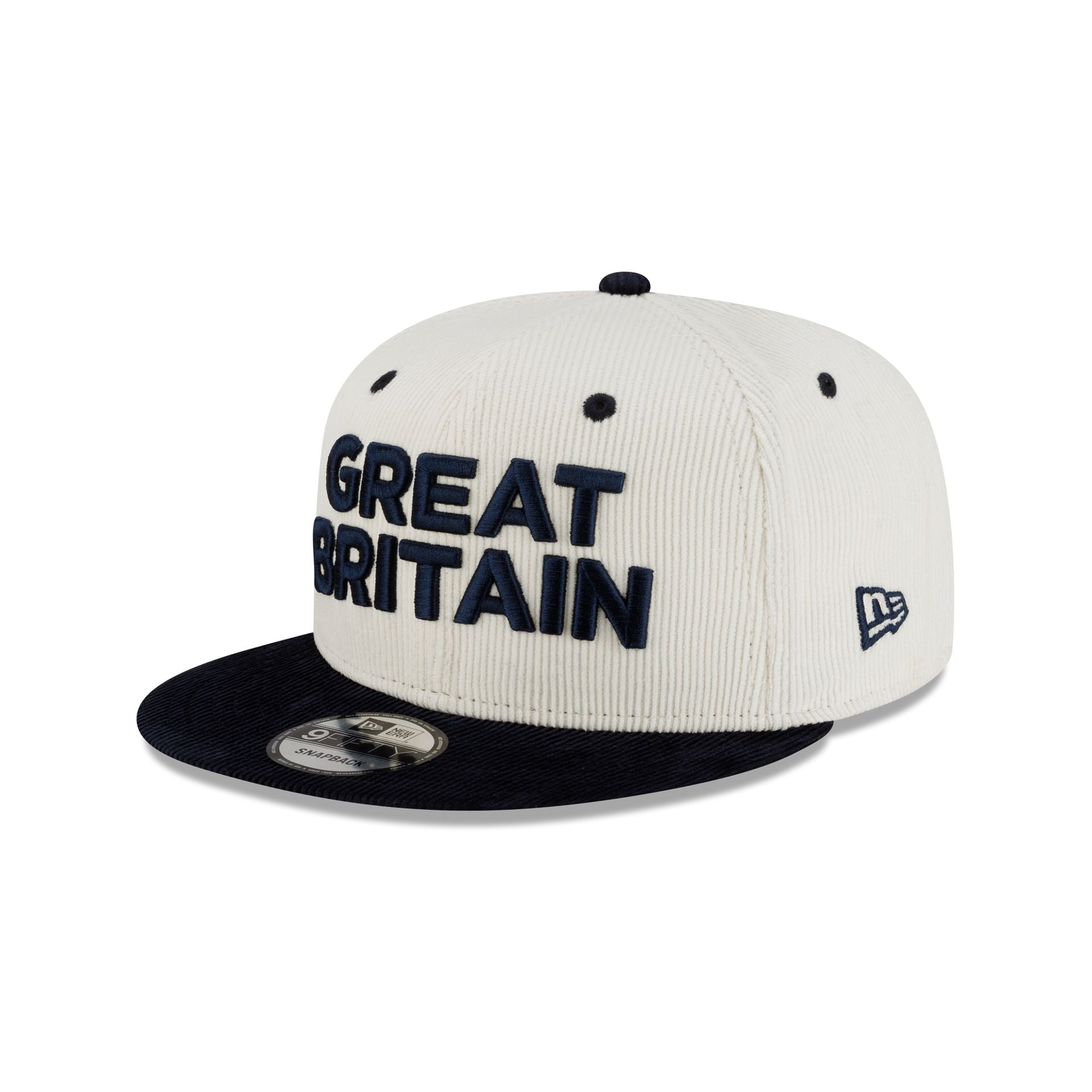 Great Britain 2025 World Baseball Classic Corduroy 9FIFTY Snapback Hat