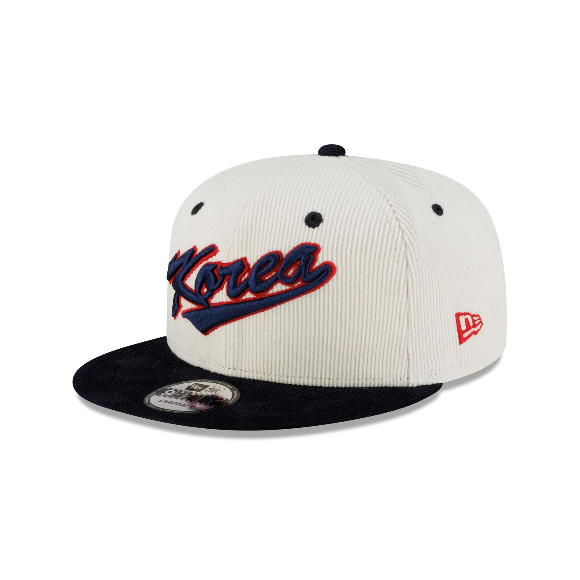 Korea 2025 World Baseball Classic Corduroy 9FIFTY Snapback Hat