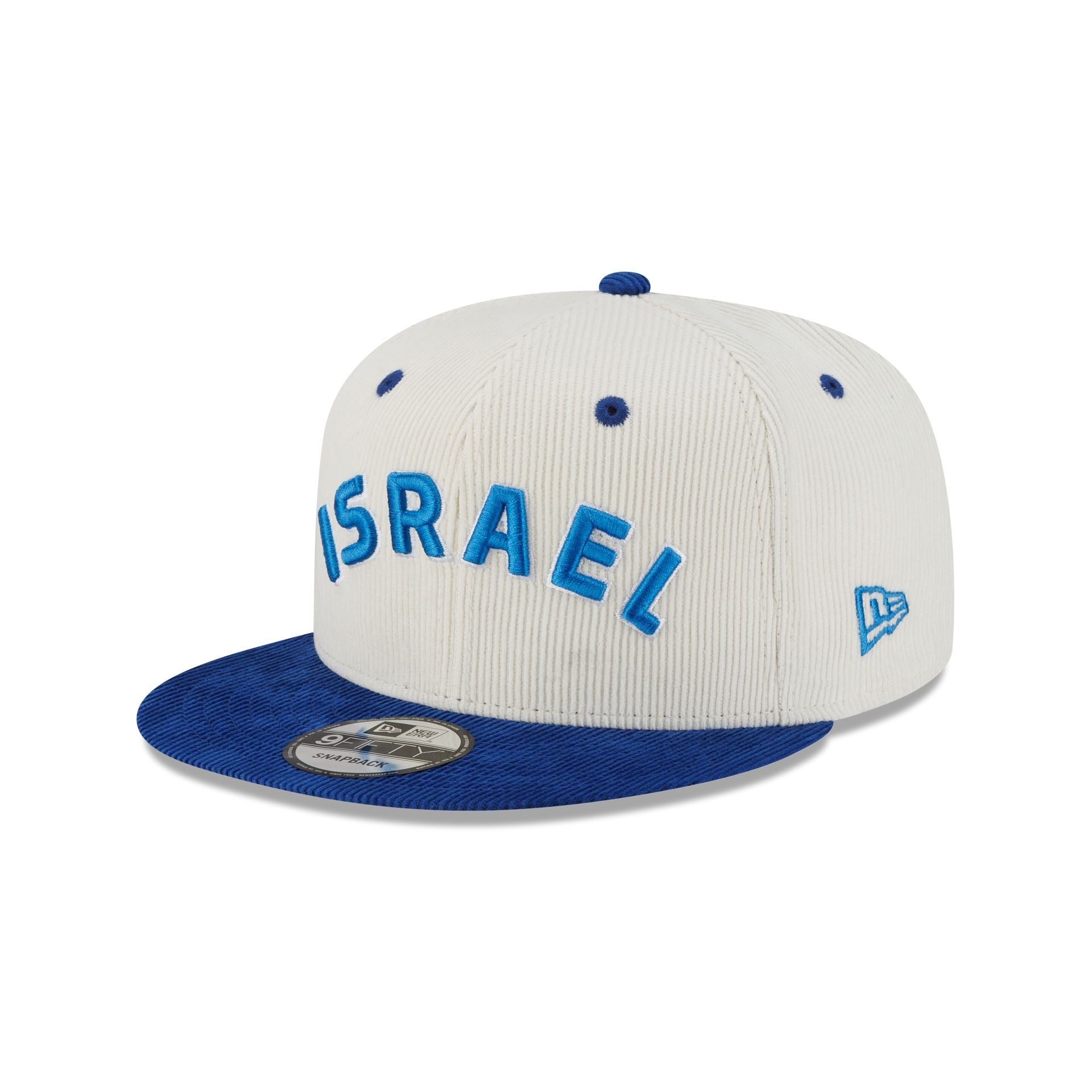 Israel 2025 World Baseball Classic Corduroy 9FIFTY Snapback Hat