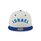 Israel 2025 World Baseball Classic Corduroy 9FIFTY Snapback Hat