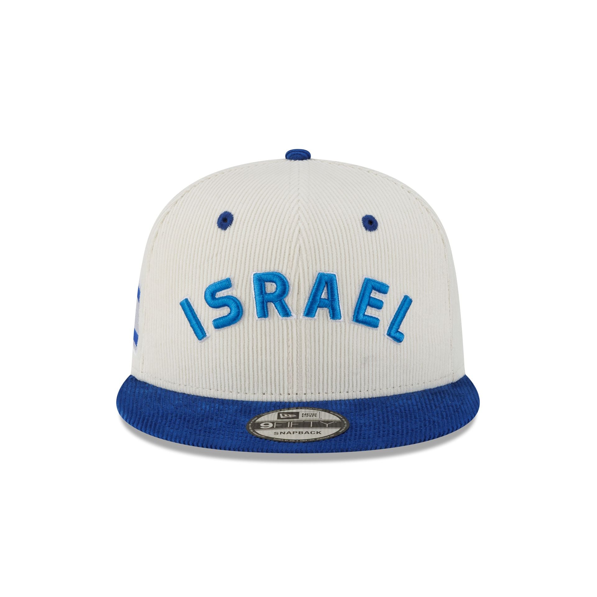 Israel 2025 World Baseball Classic Corduroy 9FIFTY Snapback Hat