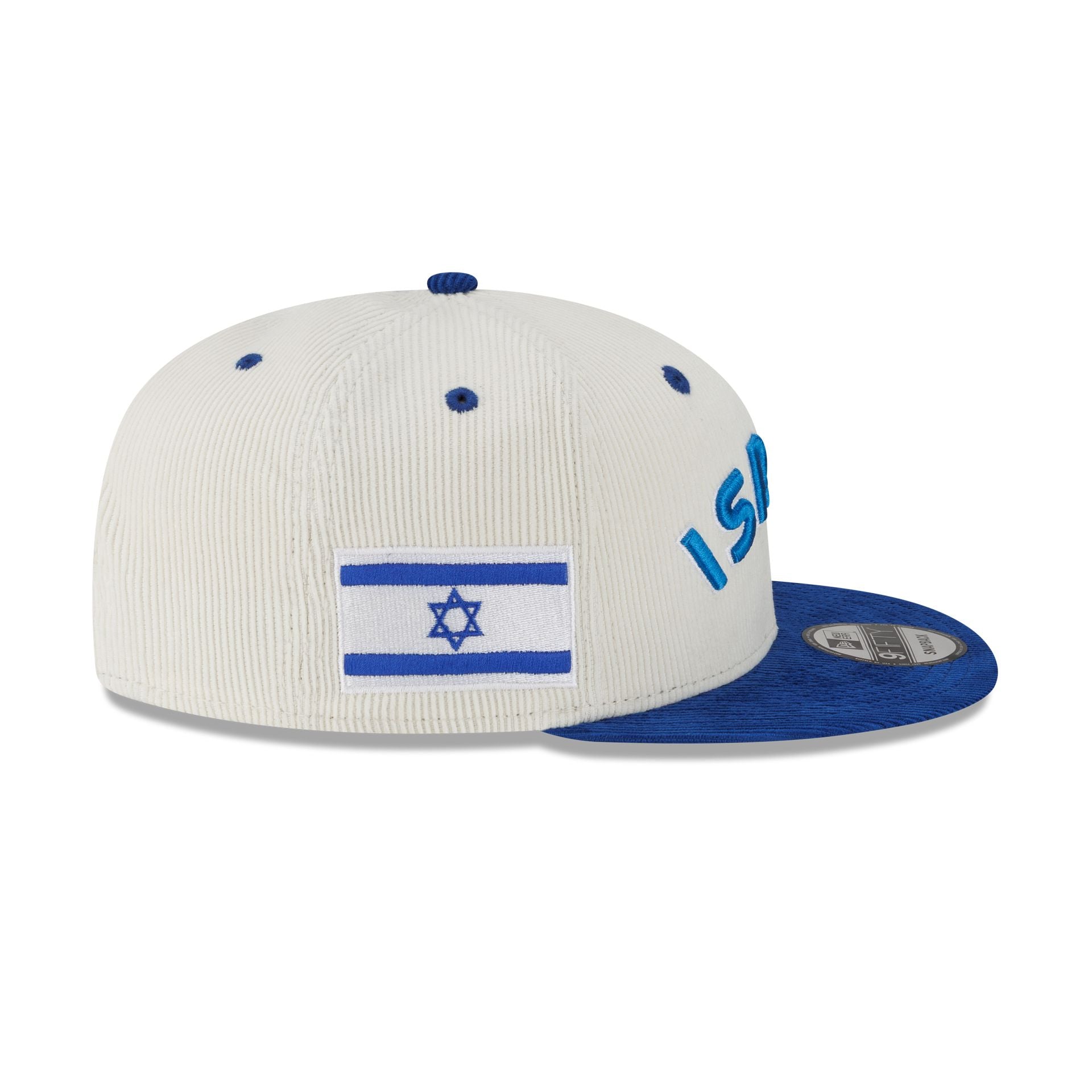 Israel 2025 World Baseball Classic Corduroy 9FIFTY Snapback Hat