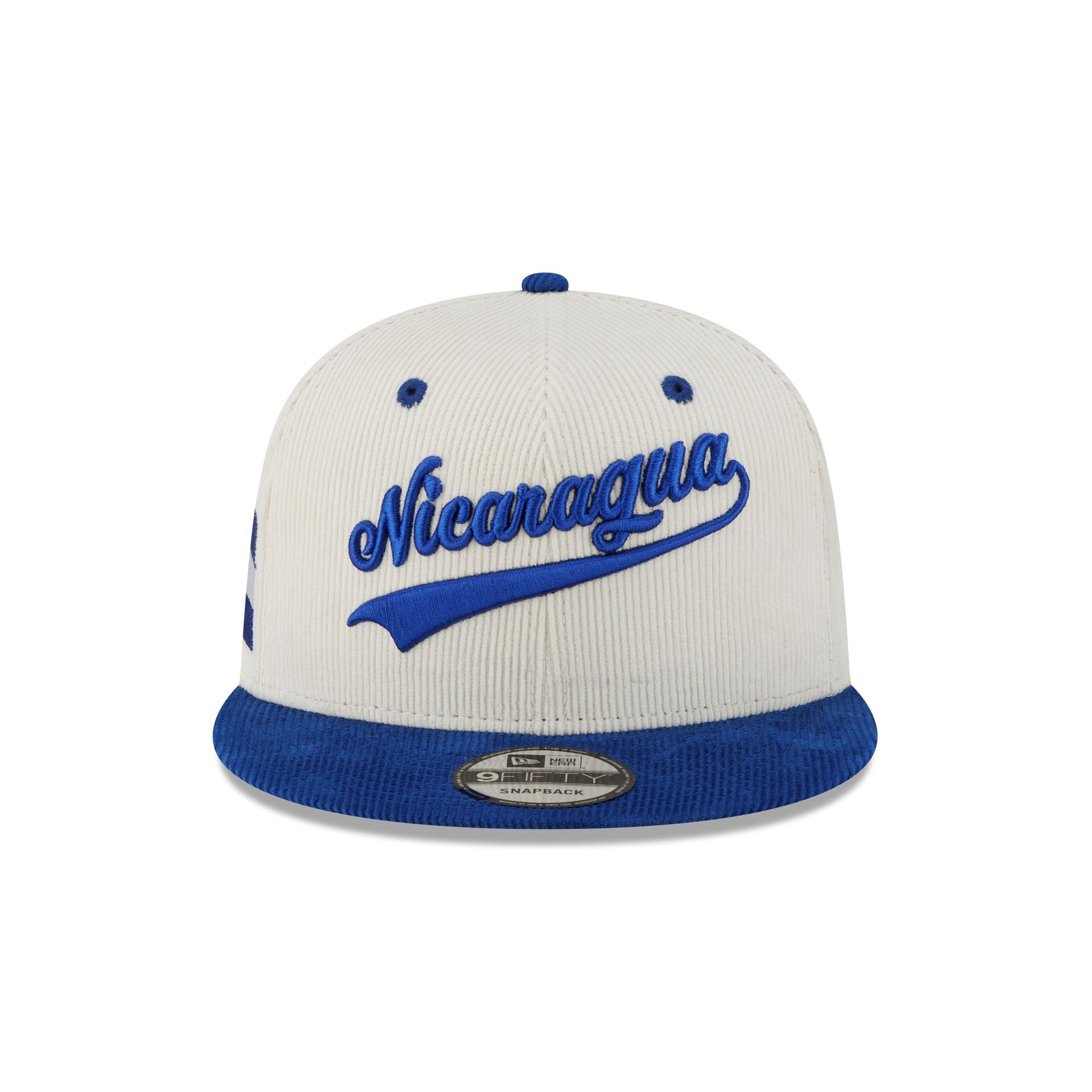 Nicaragua 2025 World Baseball Classic Corduroy 9FIFTY Snapback Hat