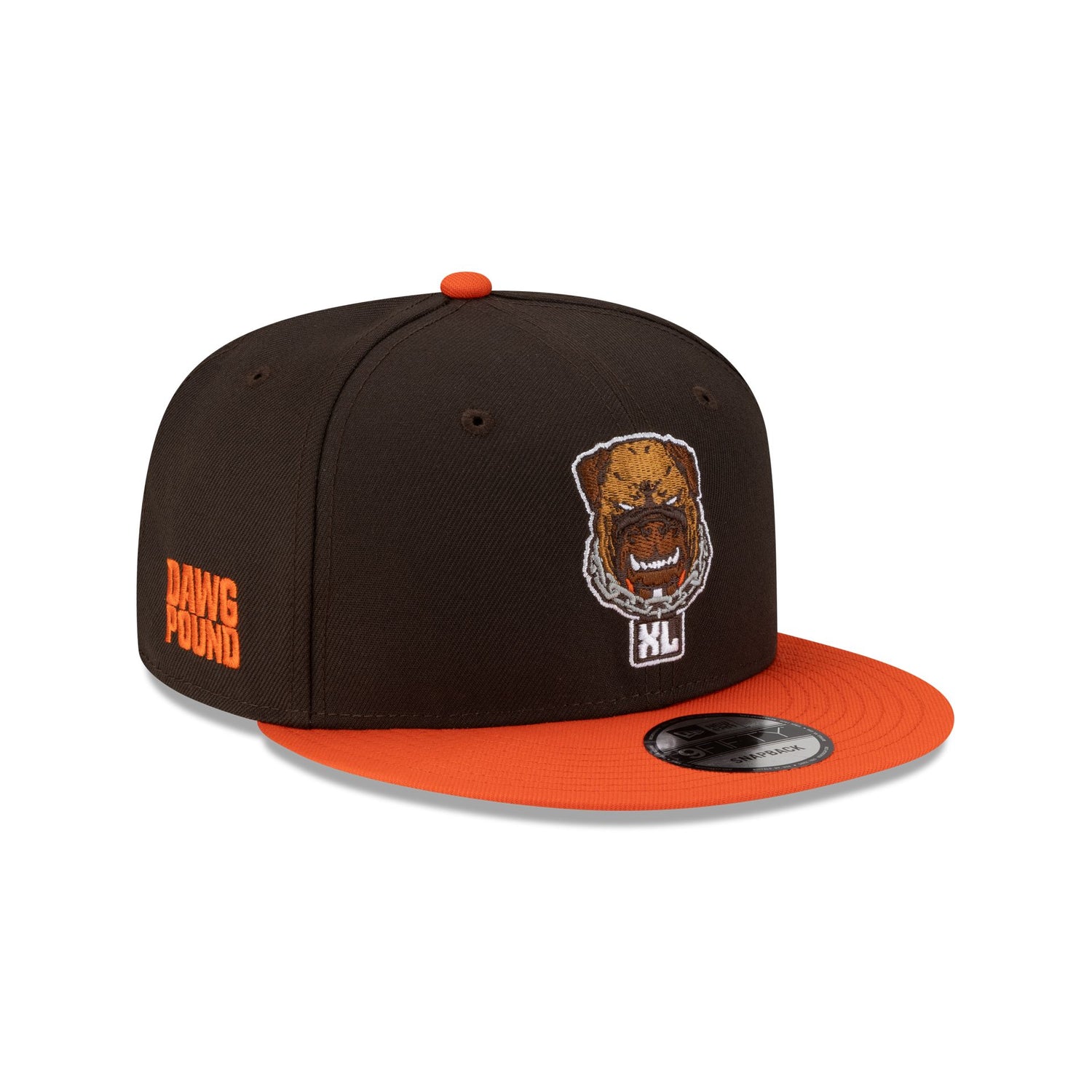 Cleveland Browns Dawg Pound 40th Anniversary 9FIFTY Snapback Hat