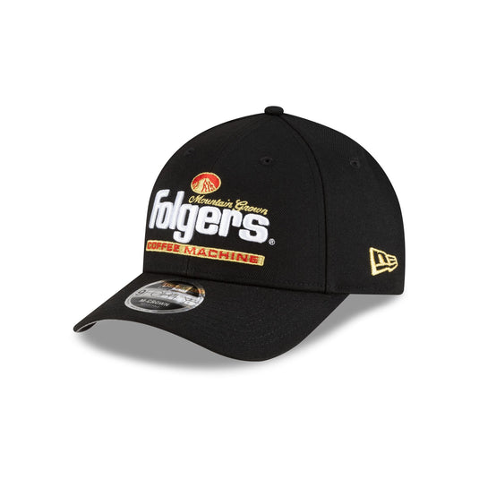 Hendrick Motorsports Tim Richmond Folgers Partner Black 9FORTY M-Crown Snapback Hat - New Era Cap
