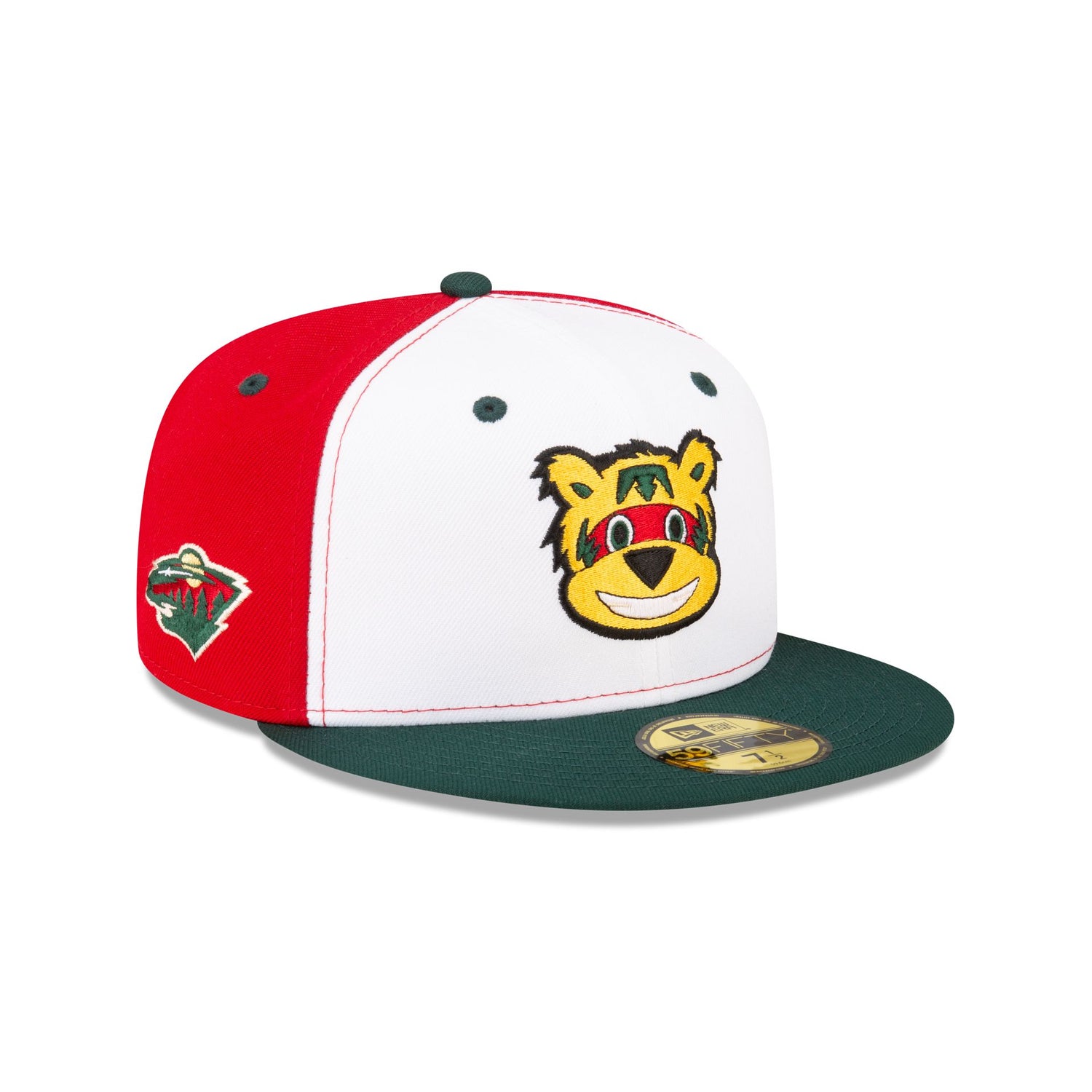 Minnesota Wild Mascot 59FIFTY Fitted Hat