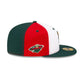 Minnesota Wild Mascot 59FIFTY Fitted Hat