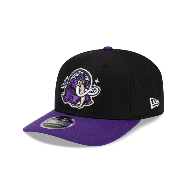 mother2 どせいさん New Eraキャップ パープル Erie Moon Mammoths Black 9SEVENTY Stretch-Snap Hat – New Era Cap