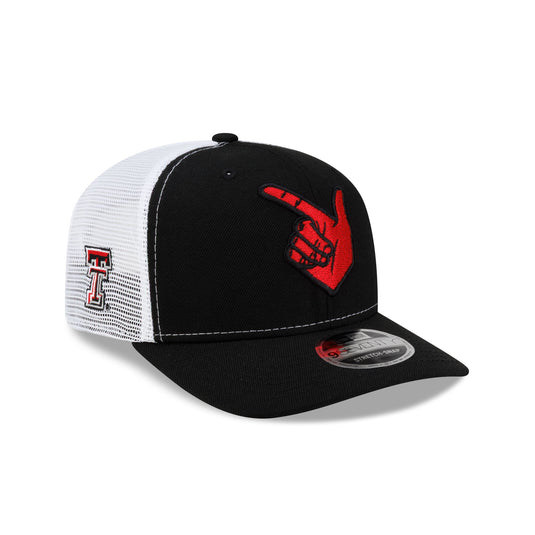 Texas Tech Red Raiders Hand Signs 9SEVENTY Trucker Hat - New Era Cap