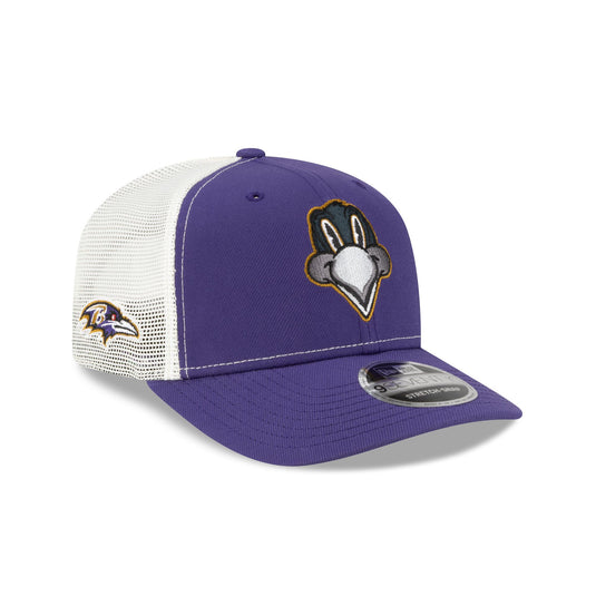 Baltimore Ravens Mascot 9SEVENTY Trucker Hat - New Era Cap