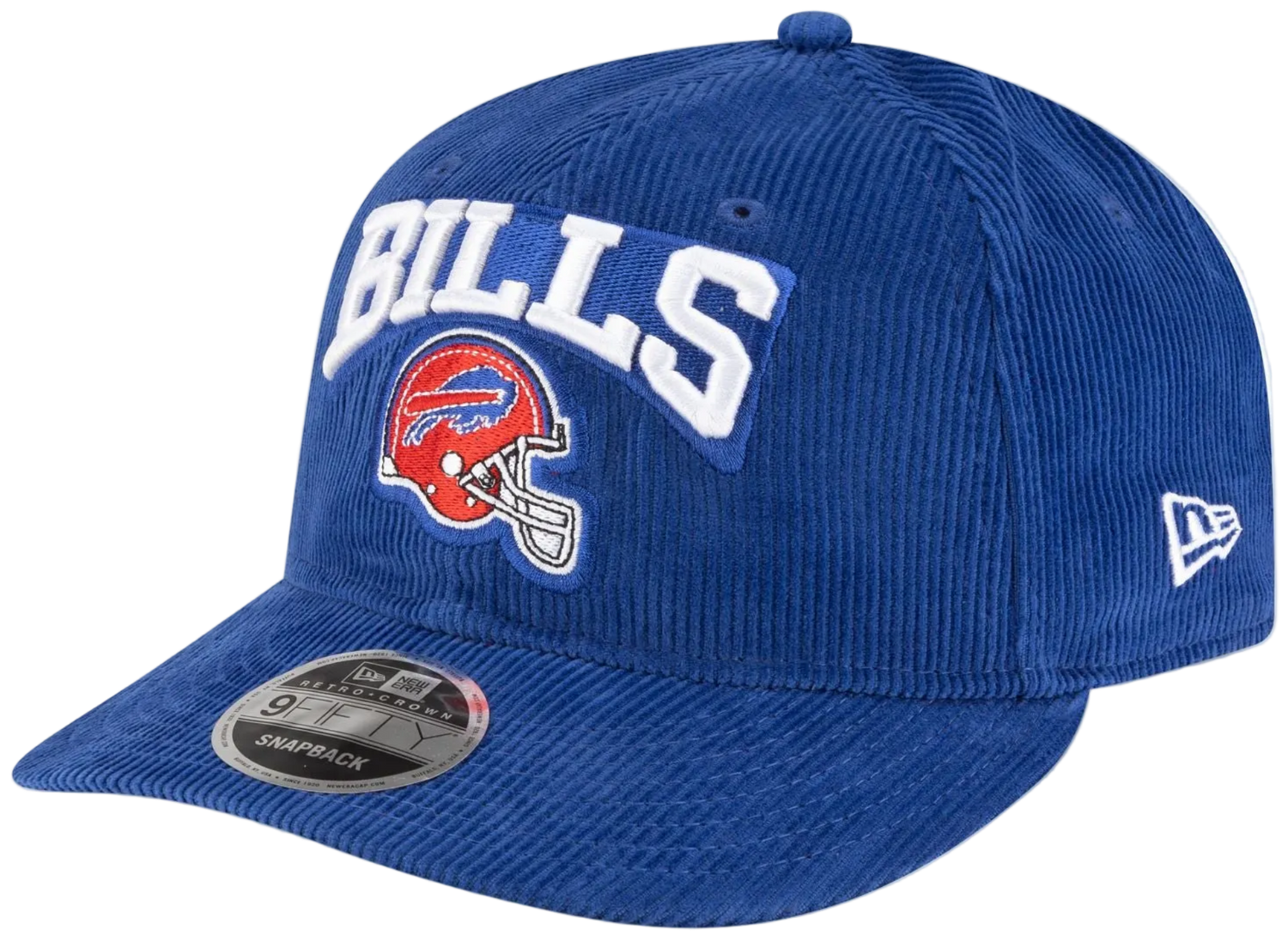 Buffalo Bills Blue Corduroy Retro Crown 9FIFTY Snapback Hat