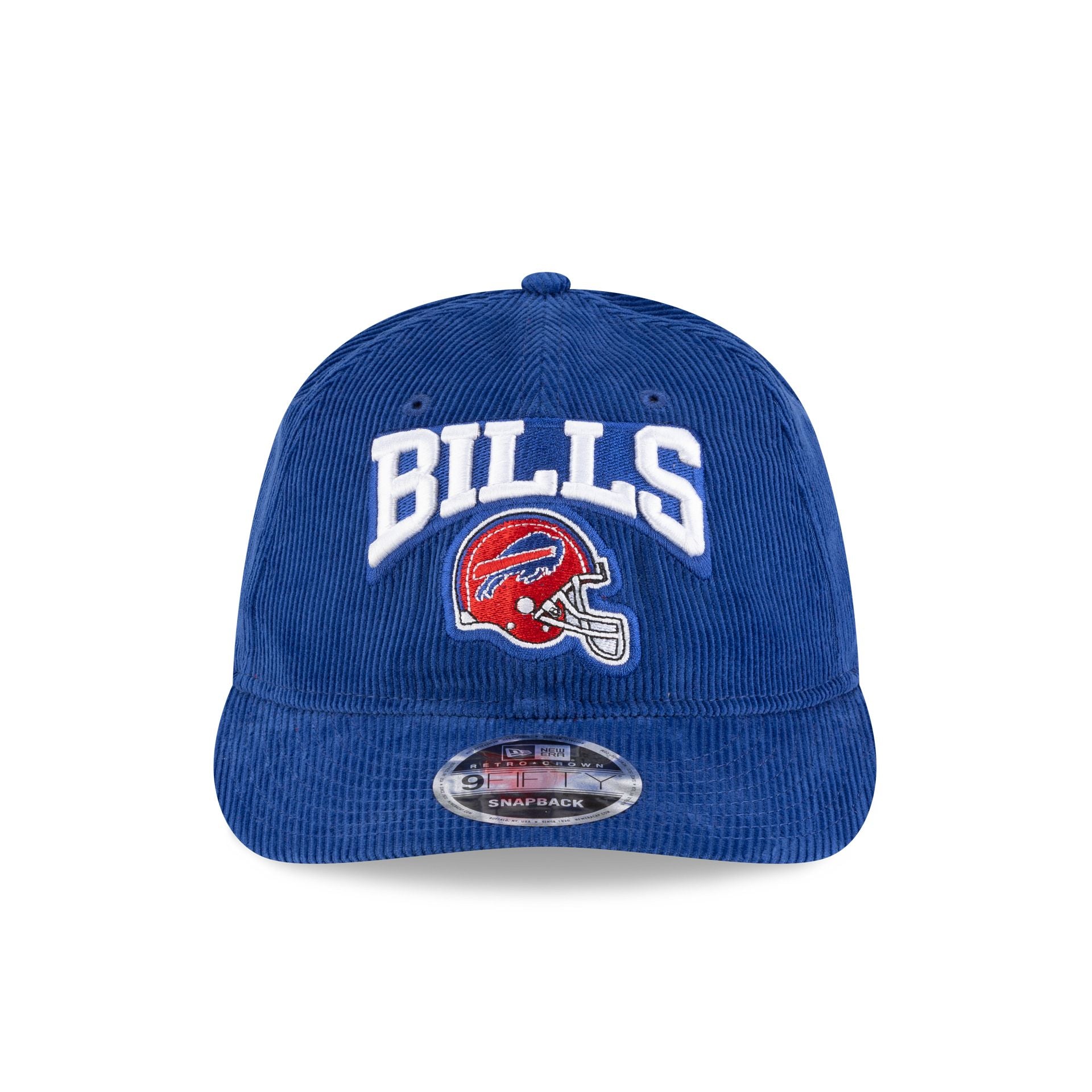 Buffalo Bills Blue Corduroy Retro Crown 9FIFTY Snapback Hat