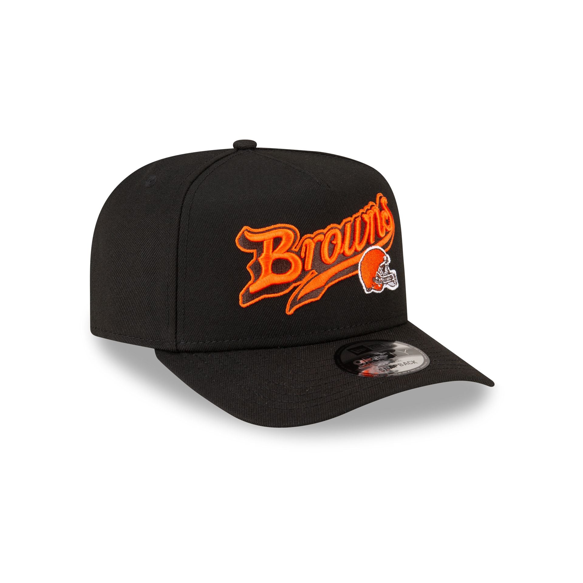 Born x Raised x Cleveland Browns Script Black 9FIFTY A-Frame
