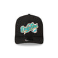 Born x Raised x Miami Dolphins Script Black 9FIFTY A-Frame Snapback Hat