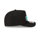 Born x Raised x Miami Dolphins Script Black 9FIFTY A-Frame Snapback Hat