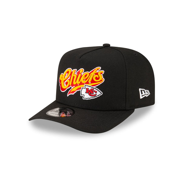 Born x Raised x Kansas City Chiefs Script Black 9FIFTY A-Frame